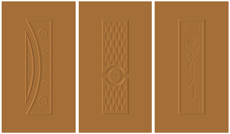 Door skin hot press machine