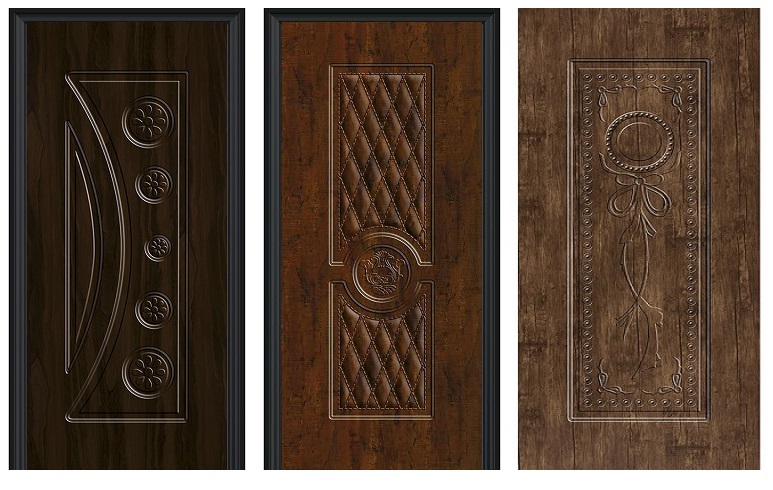 Door skin hot press machine